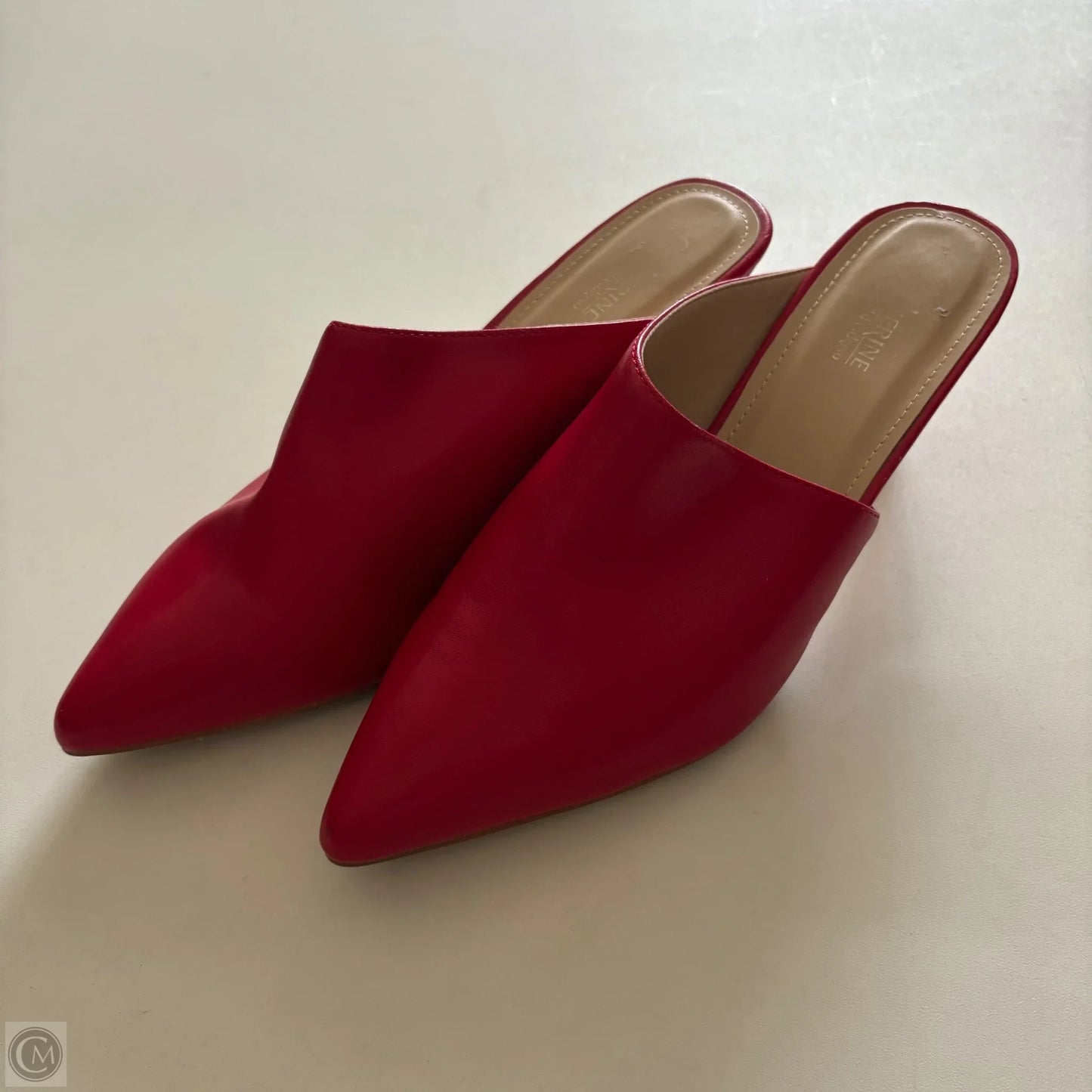 Shoes Heels Kitten By Catherine Malandrino In Red, Size: 8.5