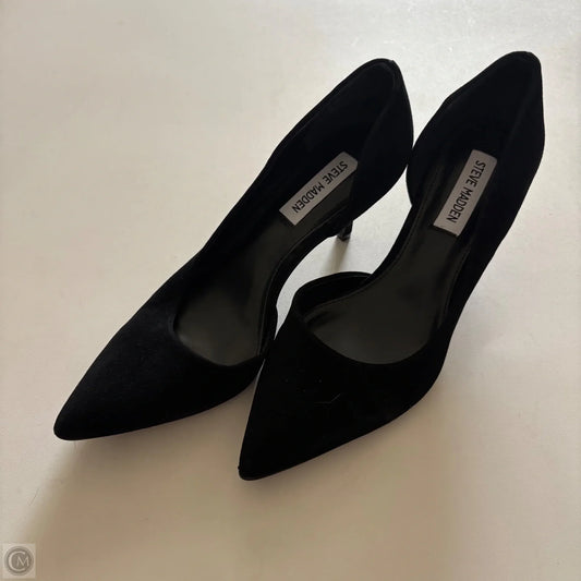 Shoes Heels Kitten By Steve Madden In Black, Size: 8