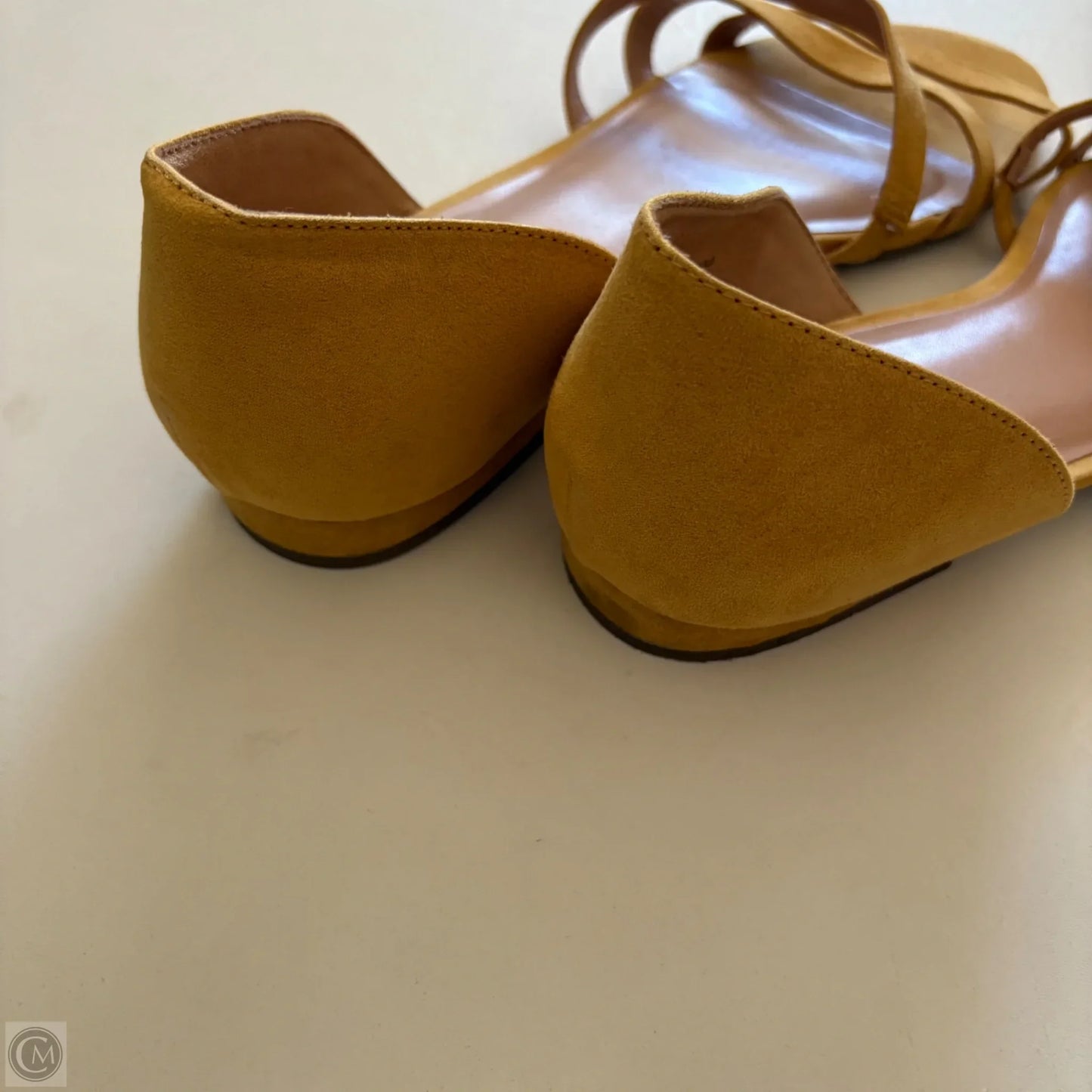 Sandals Flats By A New Day In Yellow, Size: 11
