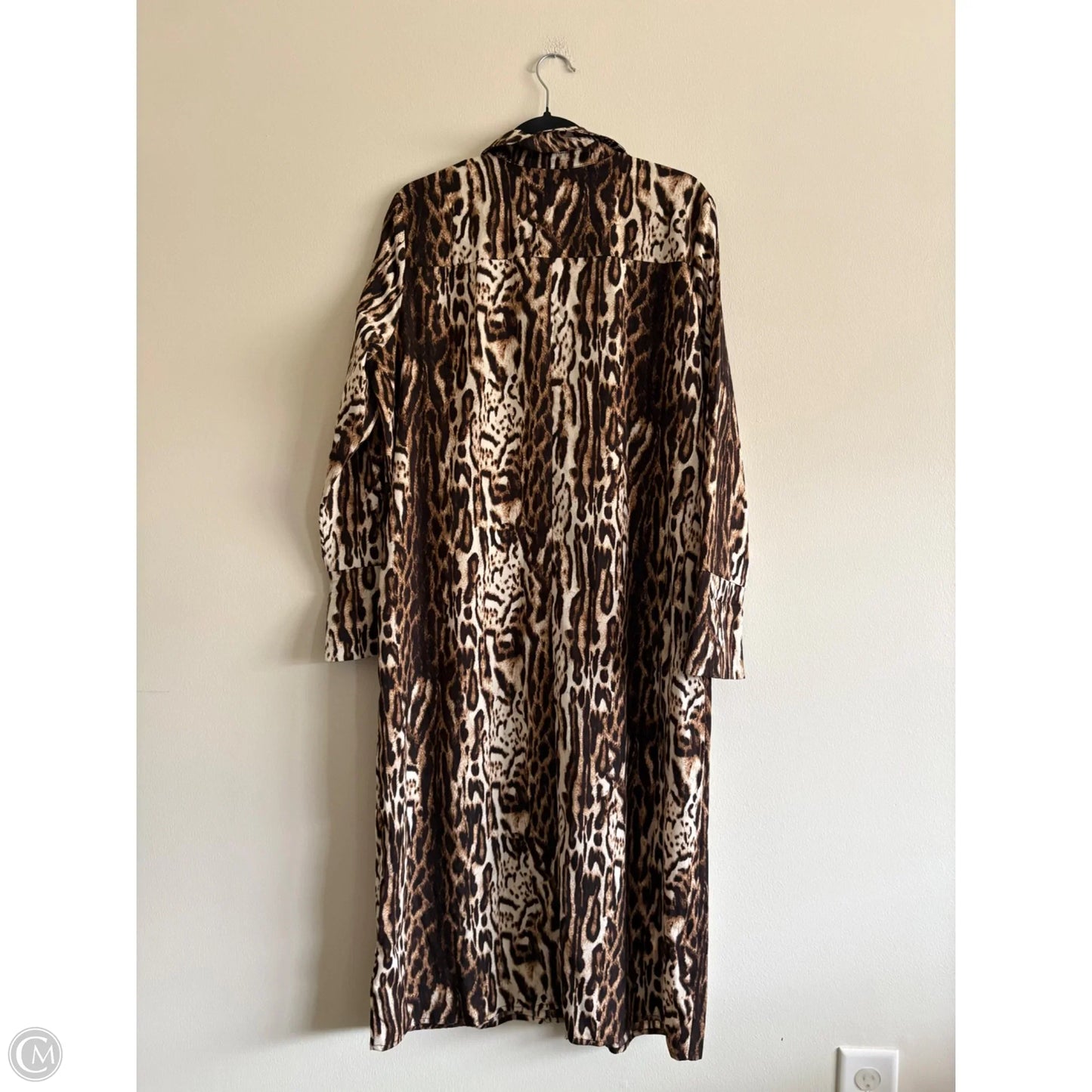 Dress Casual Maxi By Inc In Animal Print, Size: L