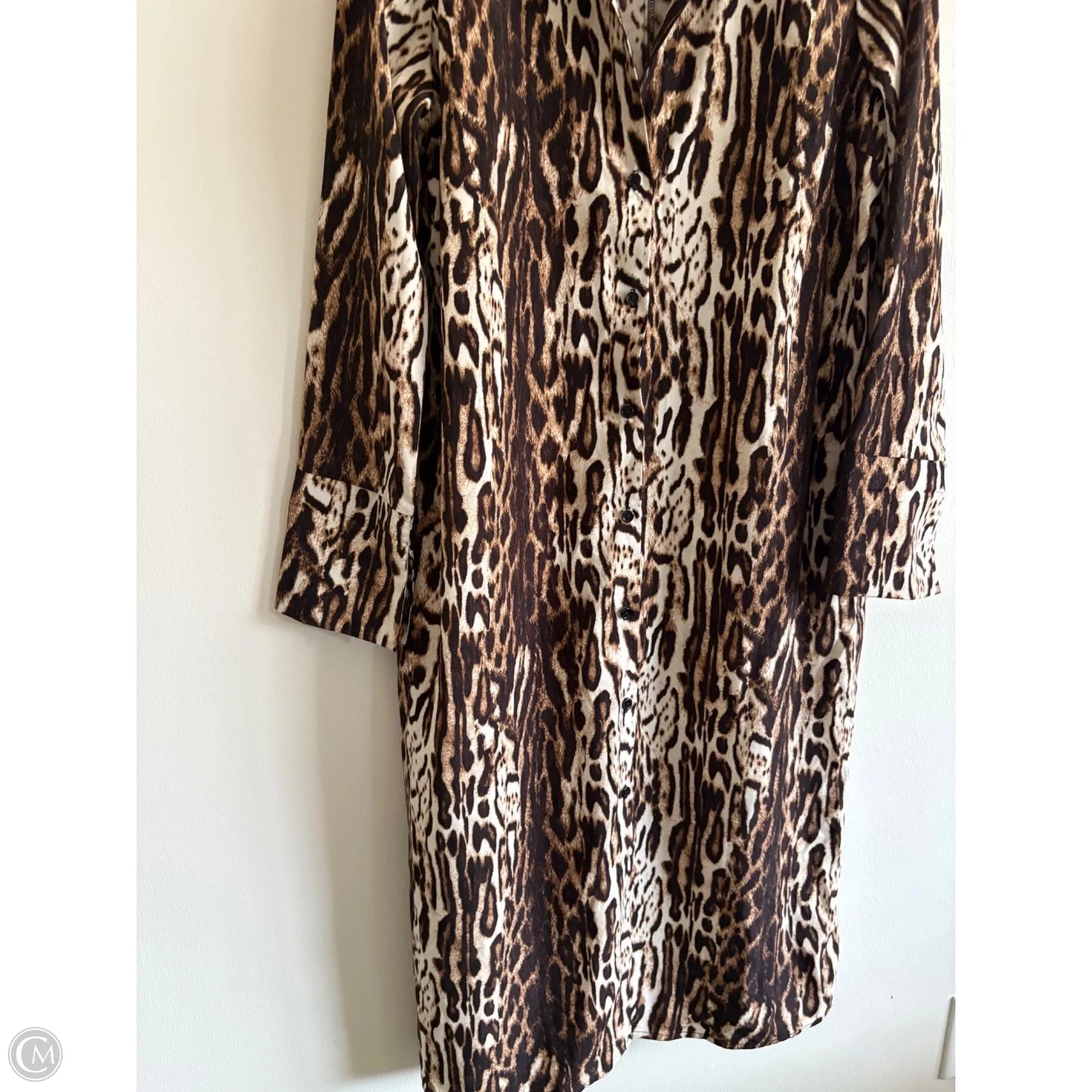 Dress Casual Maxi By Inc In Animal Print, Size: L