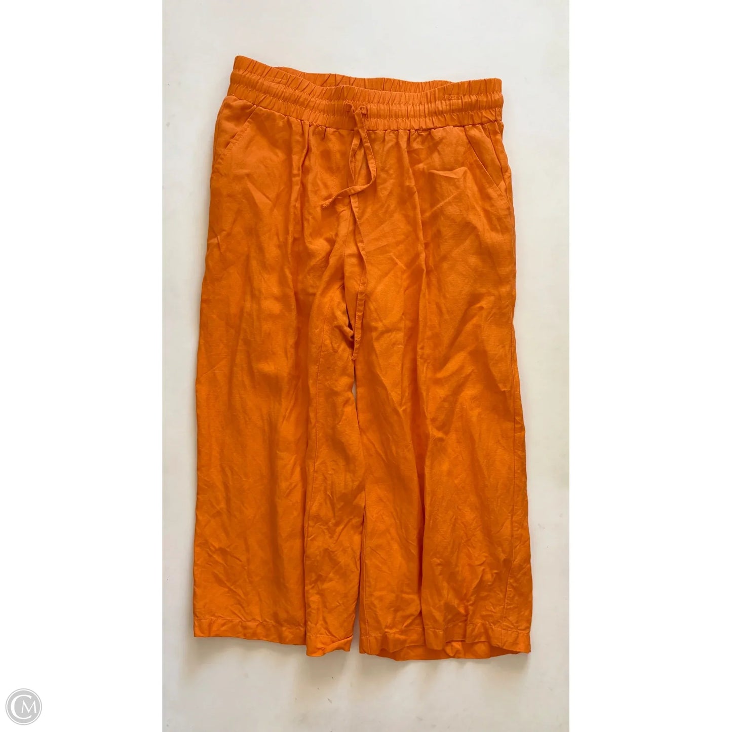 Pants Linen By Zac And Rachel In Orange, Size: M