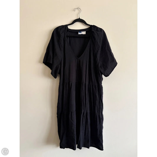 Dress Casual Midi By Old Navy In Black, Size: 2x