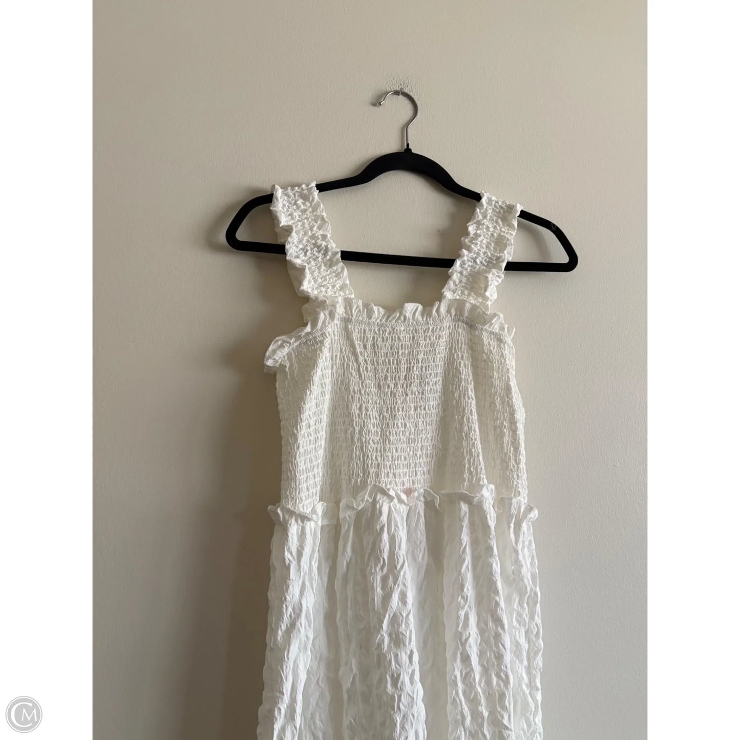 Dress Casual Maxi By Simply Southern In White, Size: L