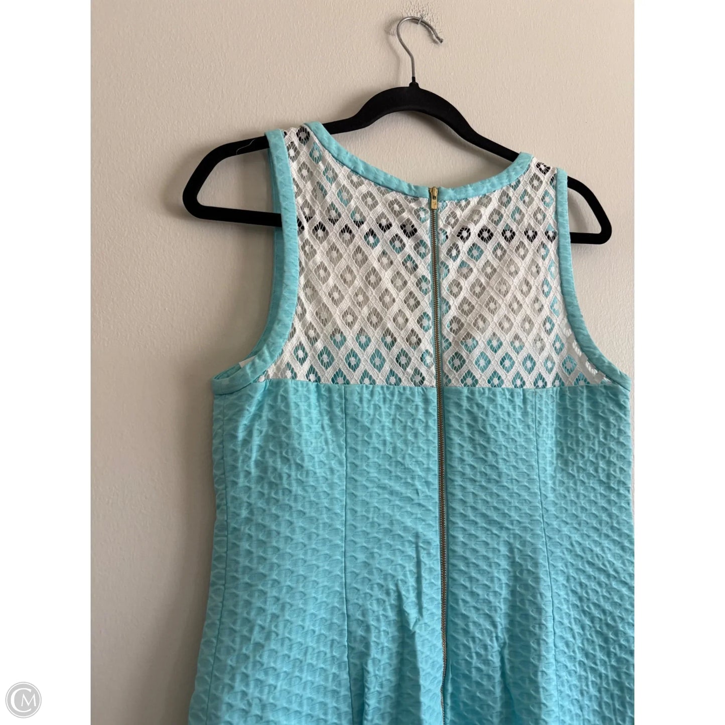 Dress Designer By Lilly Pulitzer In Blue, Size: 8