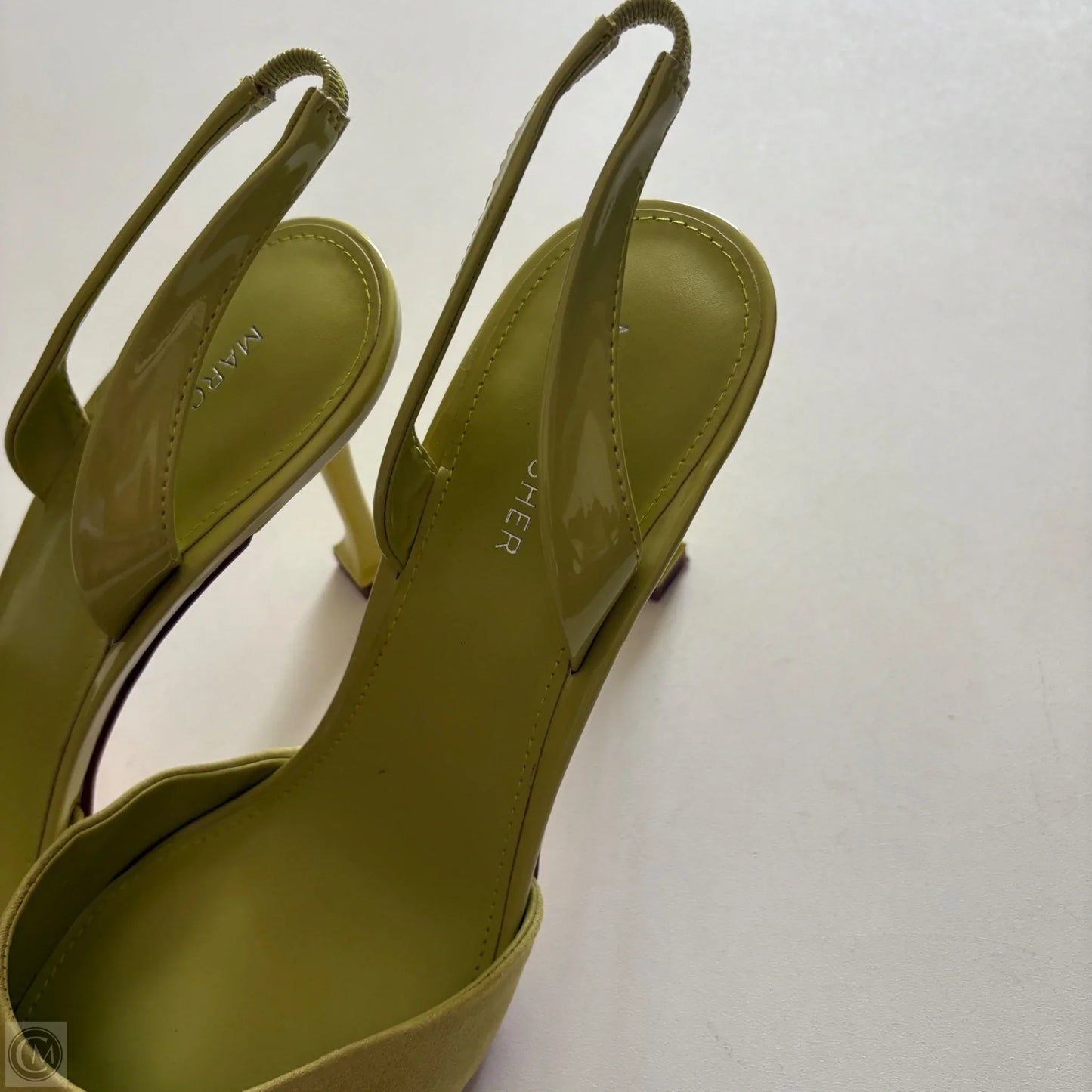 Shoes Heels Kitten By Marc Fisher In Green, Size: 10