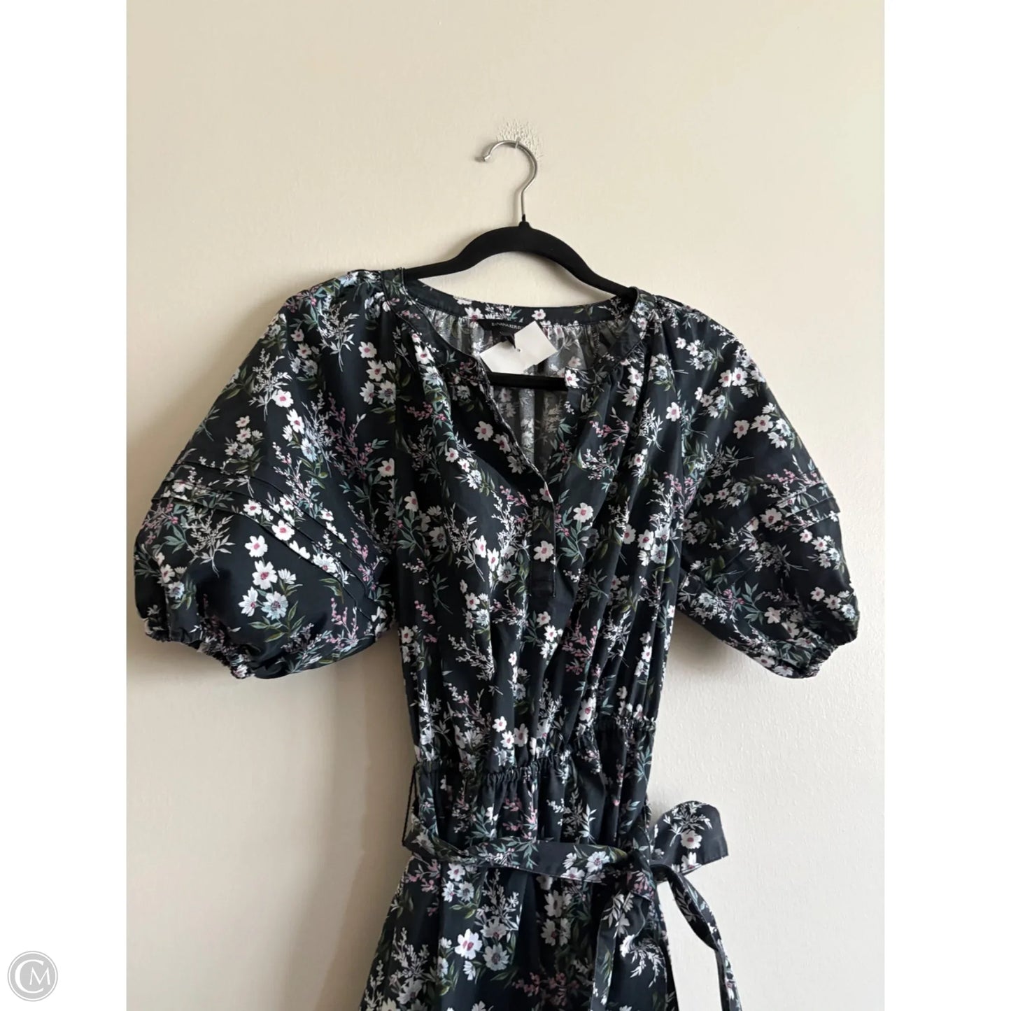 Dress Casual Maxi By Banana Republic In Black, Size: 0