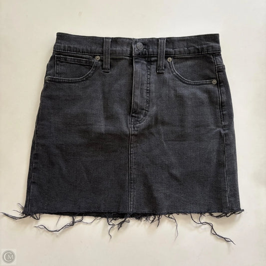 Skirt Mini & Short By Madewell In Black, Size: 0