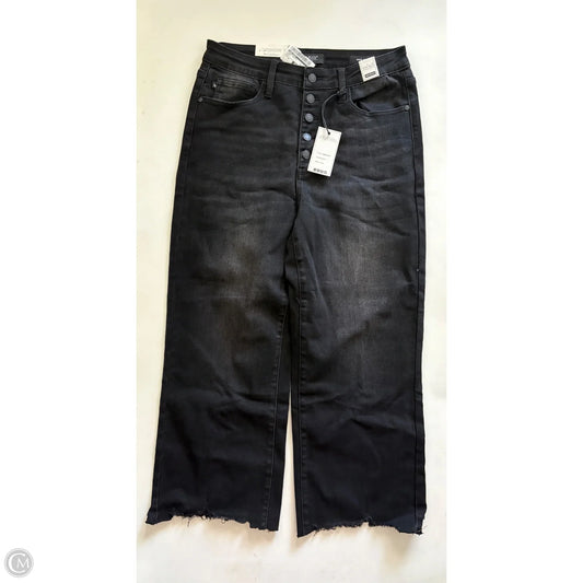 Jeans Cropped By Judy Blue In Black, Size: 10
