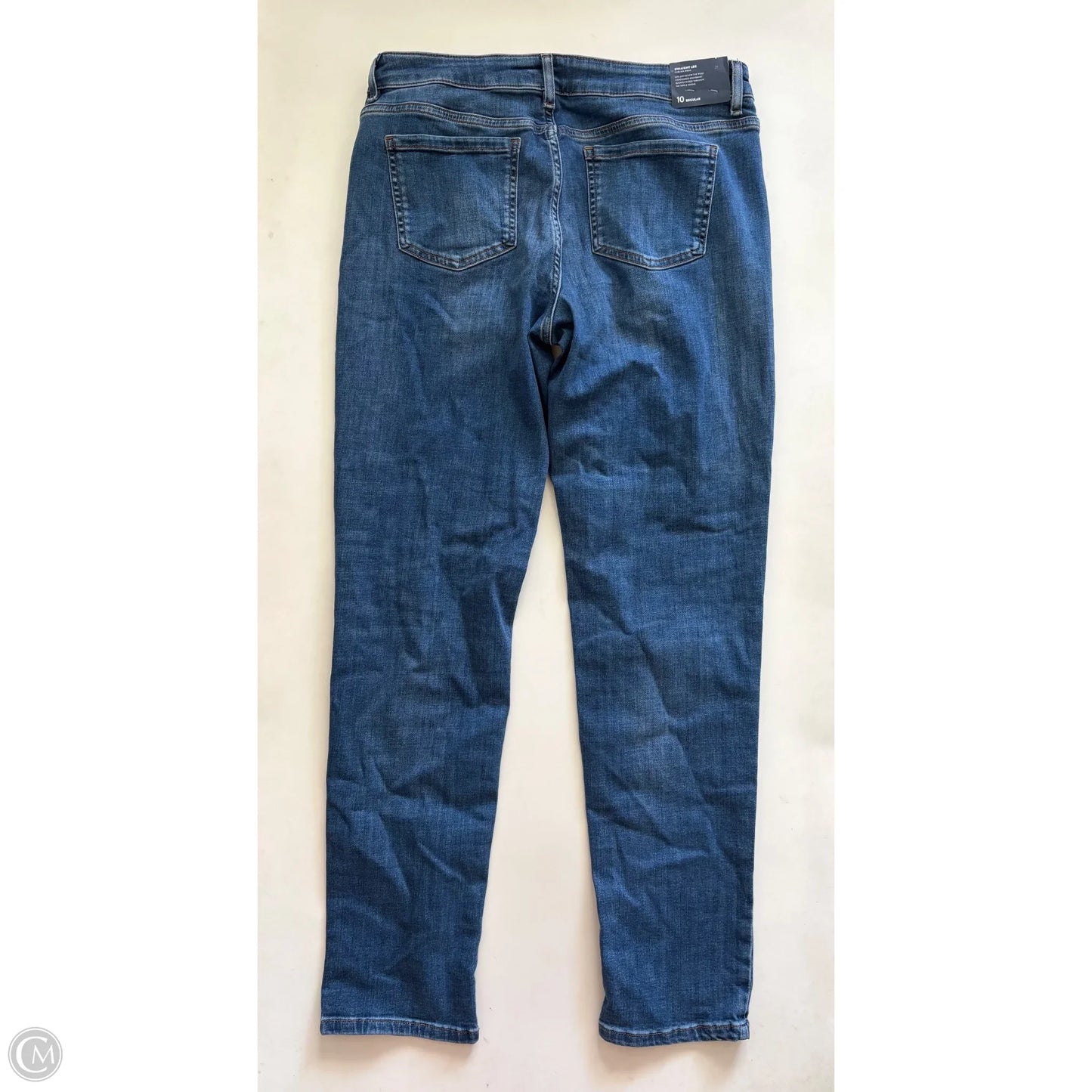 Jeans Straight By J. Jill In Blue, Size: 10