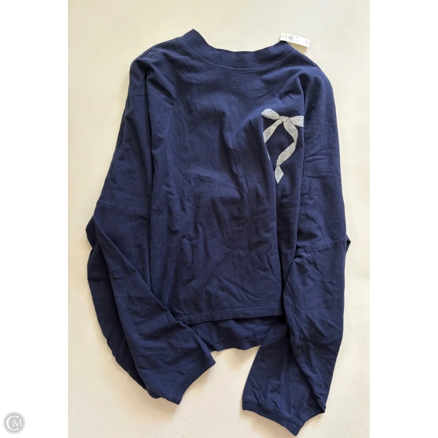 Top Long Sleeve By Aerie In Blue, Size: Xl