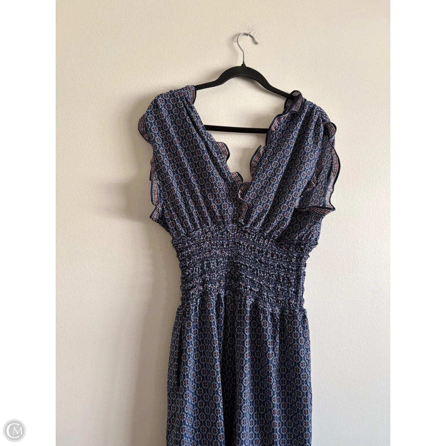 Dress Casual Maxi By Max Studio In Blue, Size: L