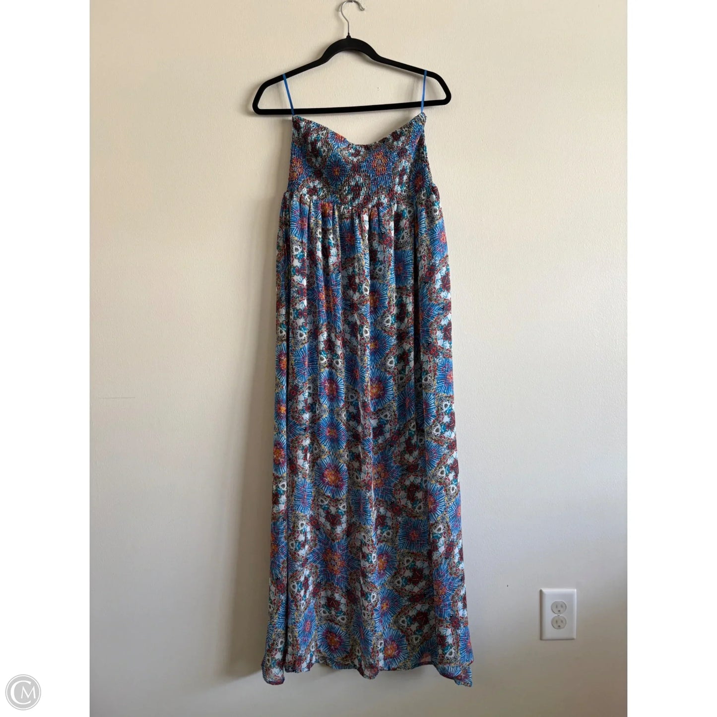 Dress Casual Maxi By Sans Souci In Floral Print, Size: Xl
