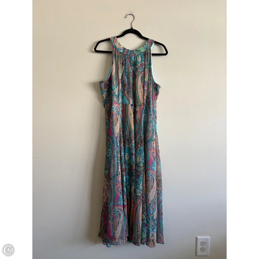 Dress Casual Maxi By Tommy Hilfiger In Floral Print, Size: 12