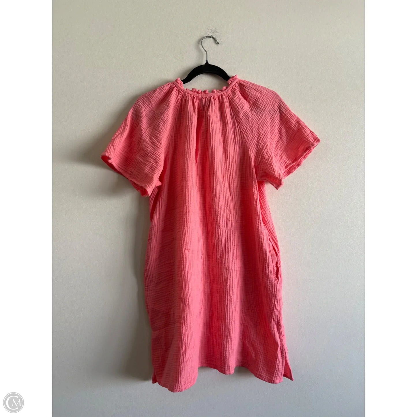 Dress Casual Midi By Gap In Pink, Size: M