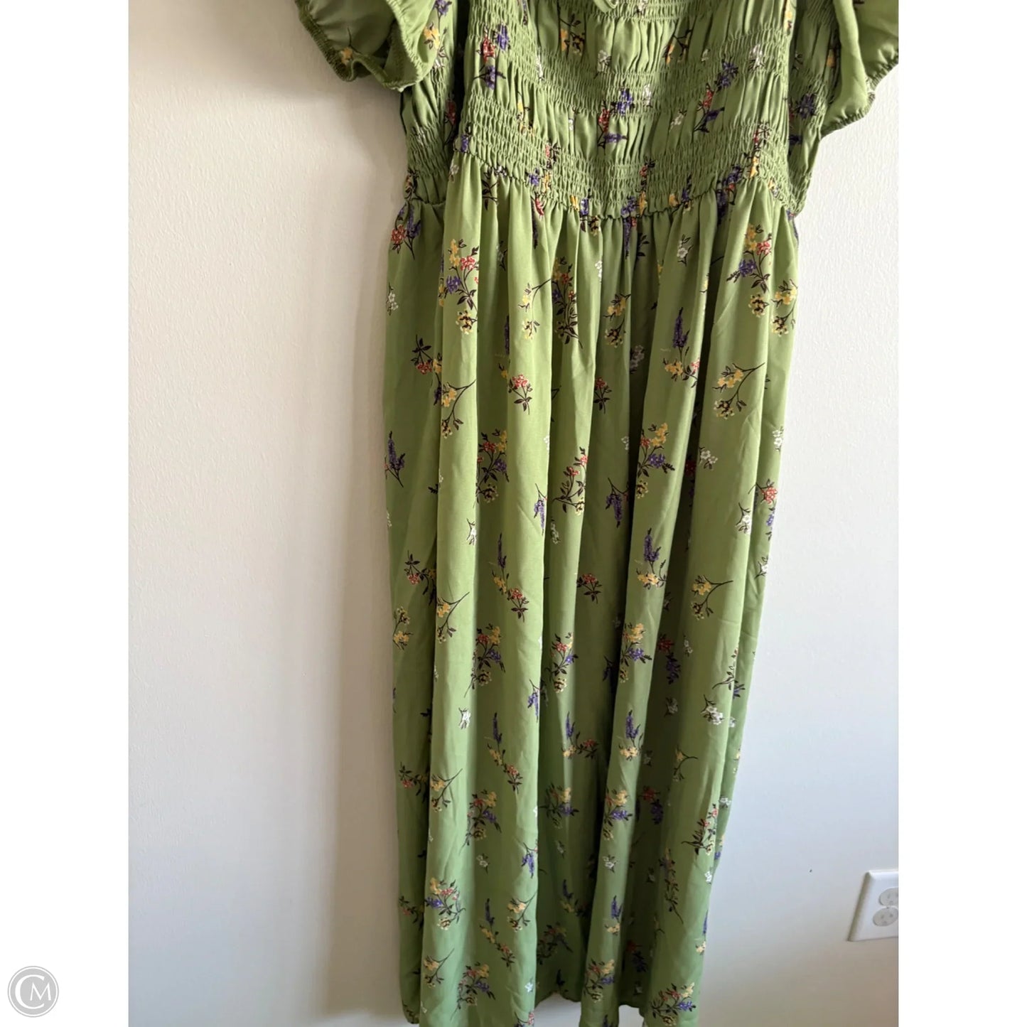 Dress Casual Maxi By Hespera In Floral Print, Size: 2x