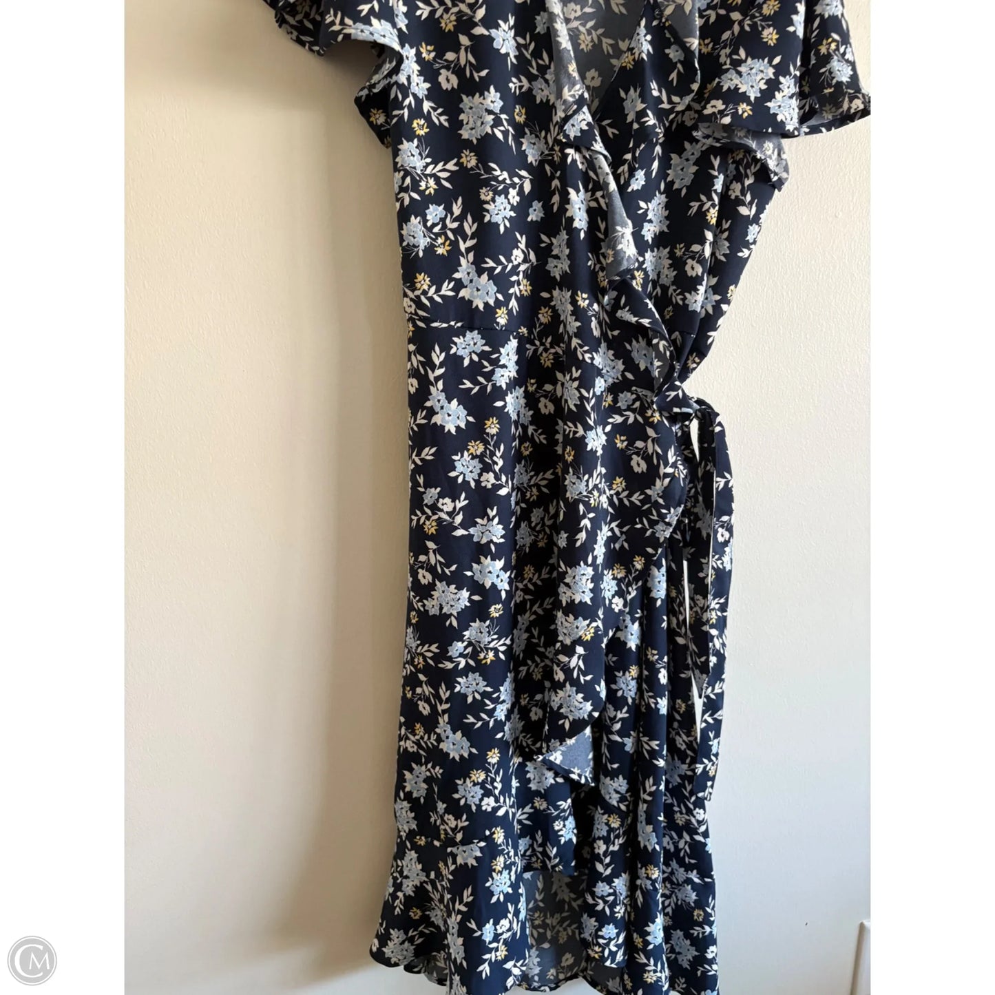 Dress Casual Maxi By Time And Tru In Floral Print, Size: 16