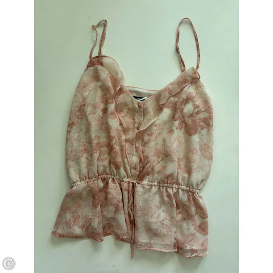 Tank Top By Express In Orange, Size: Xl