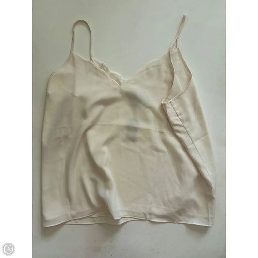 Tank Top By Express In Cream, Size: Xl