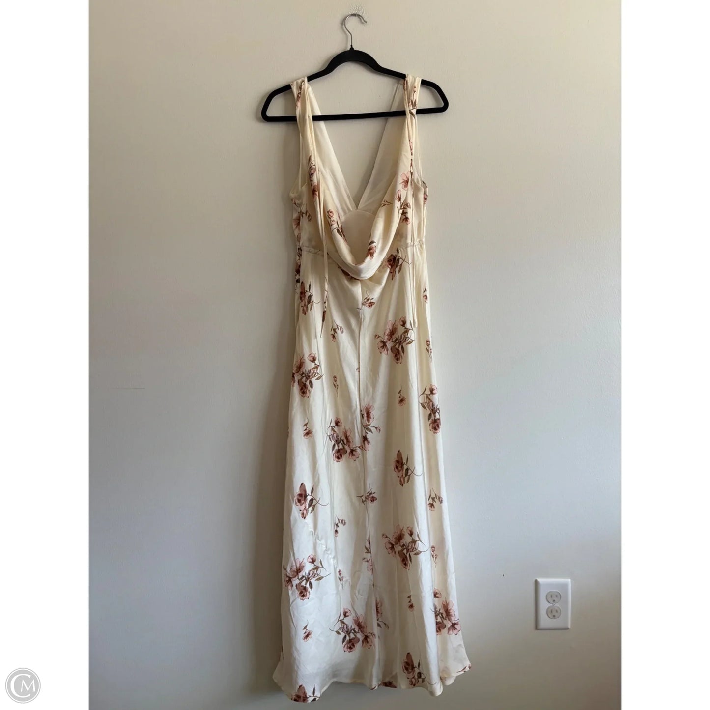 Dress Party Long By Jessica Simpson In Cream, Size: L