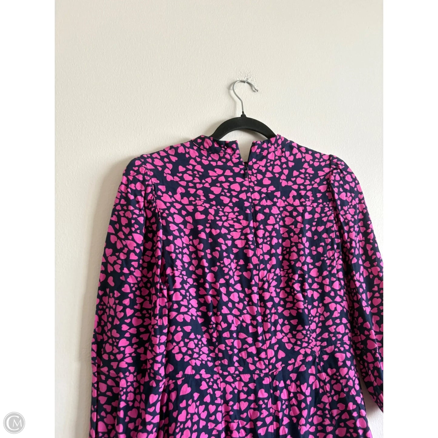 Dress Casual Midi By Loft In Pink, Size: 4p