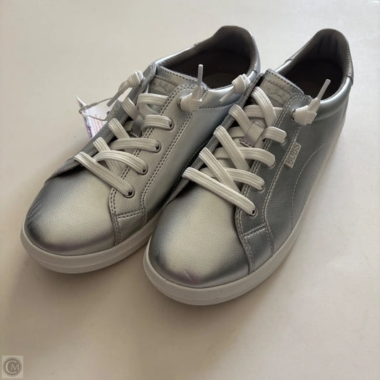 Shoes Athletic By Bobs In Silver, Size: 9