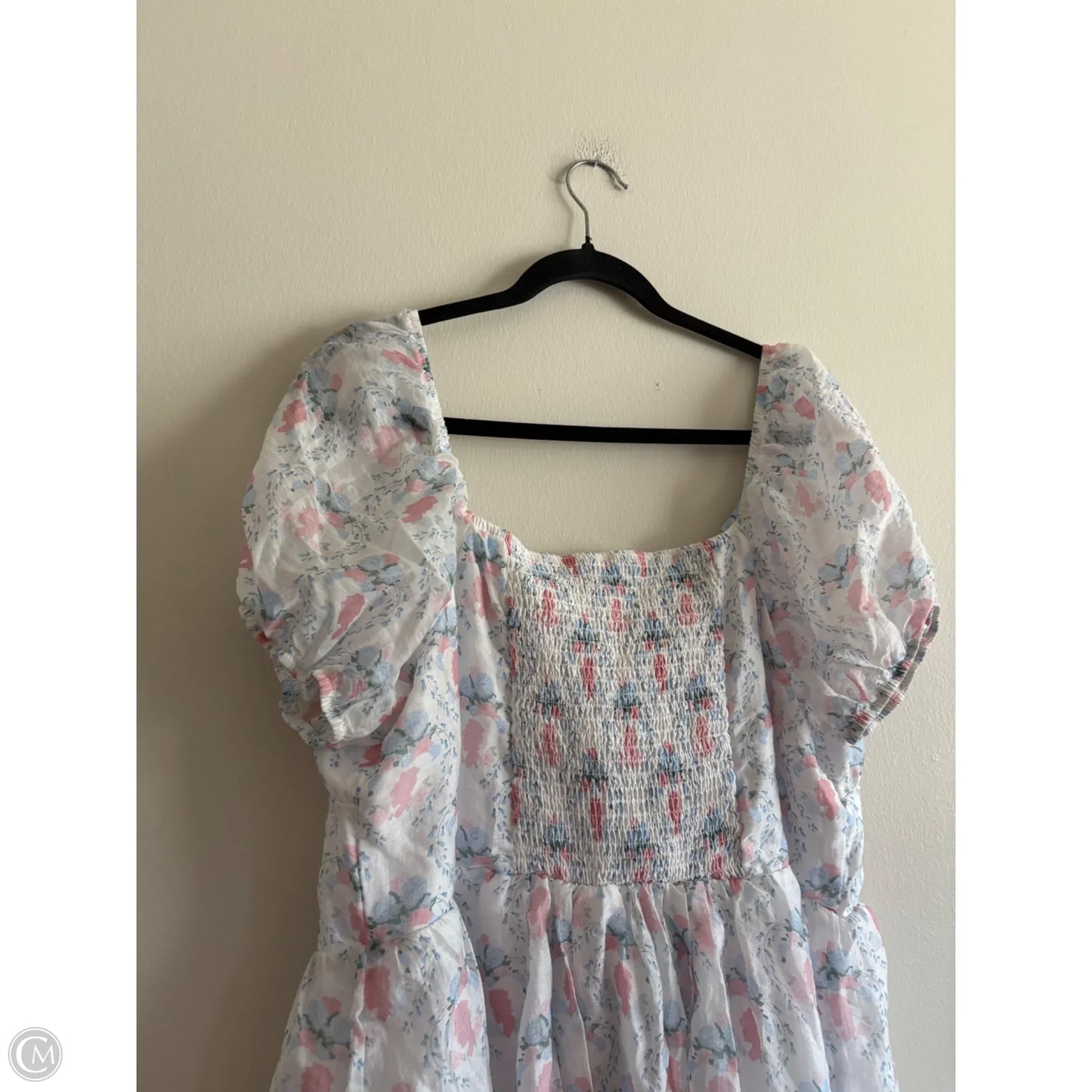 Top Short Sleeve By Celebrity Pink In Floral Print, Size: 3x