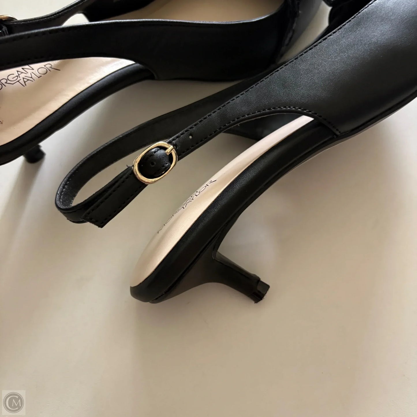Shoes Heels Kitten By Morgan Taylor In Black, Size: 8.5
