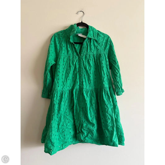 Dress Casual Midi By Crown And Ivy In Green, Size: M