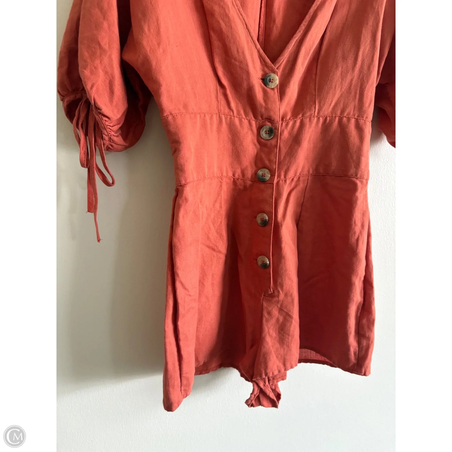 Romper By Urban Outfitters In Orange, Size: S