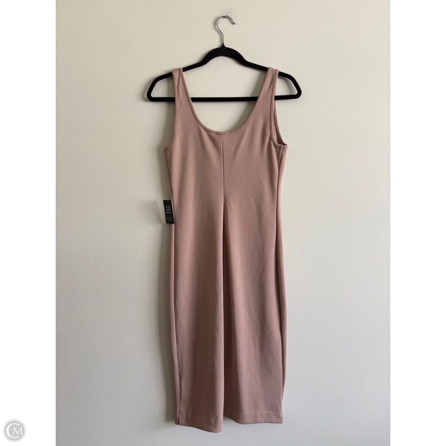 Dress Casual Maxi By Express In Tan, Size: M