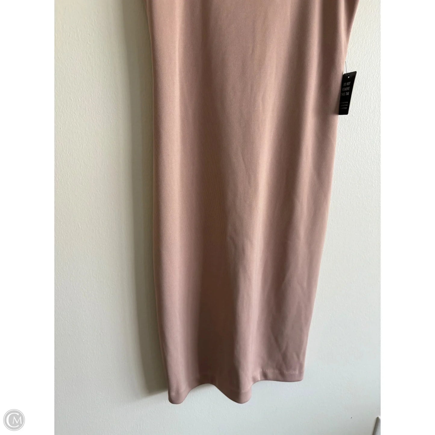 Dress Casual Maxi By Express In Tan, Size: M