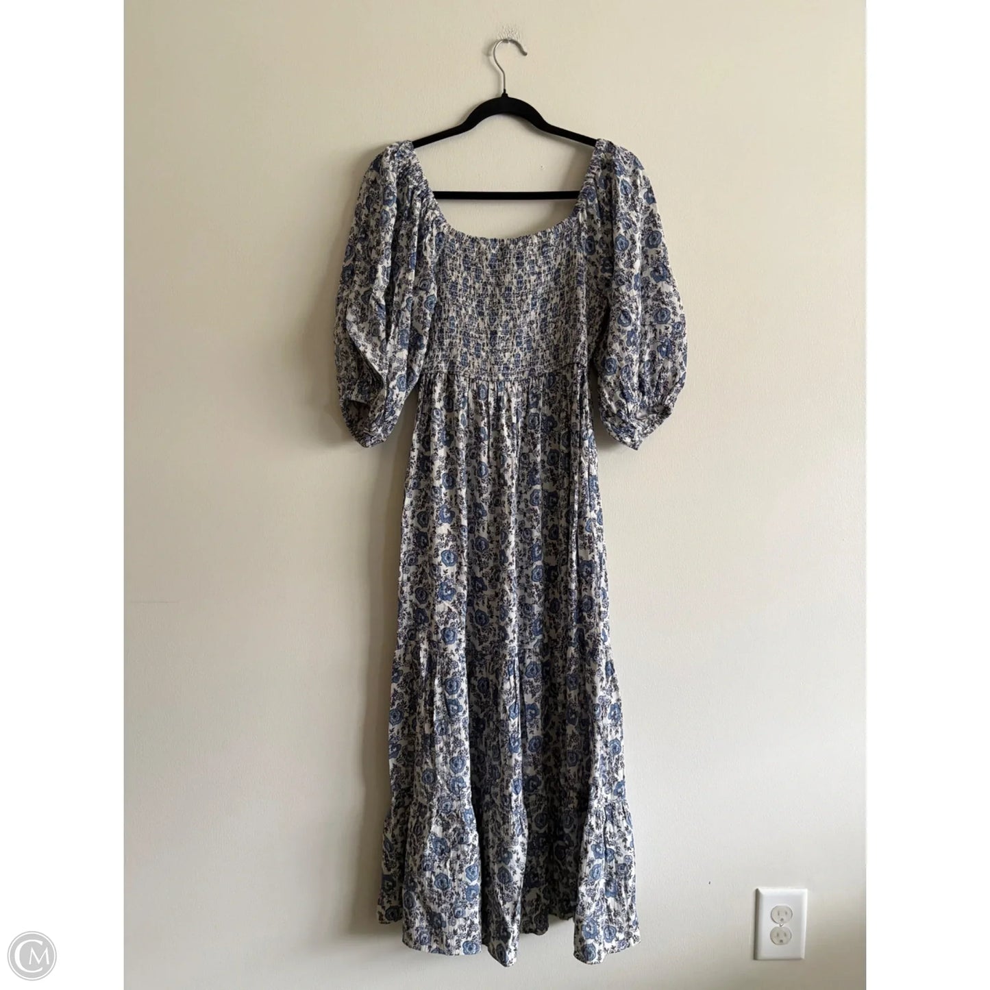 Dress Casual Maxi By Angie In Blue, Size: M