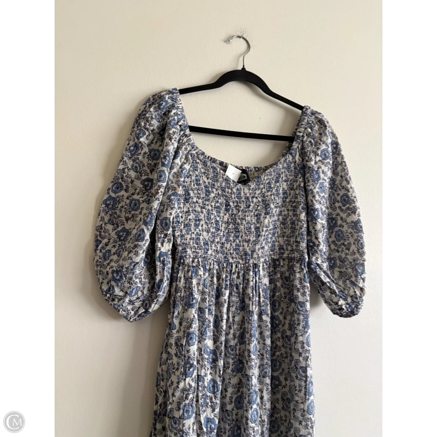 Dress Casual Maxi By Angie In Blue, Size: M