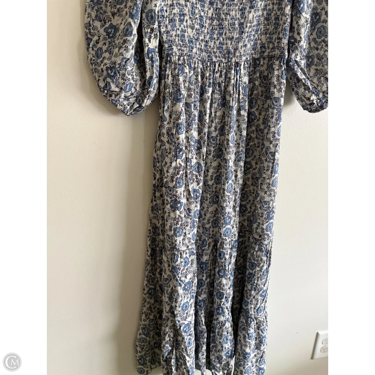 Dress Casual Maxi By Angie In Blue, Size: M