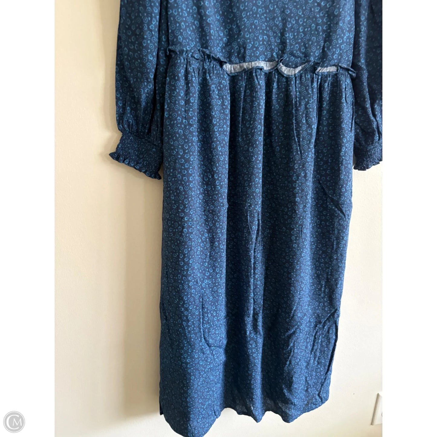 Dress Casual Maxi By THE NINES HATCH In Blue, Size: Xs