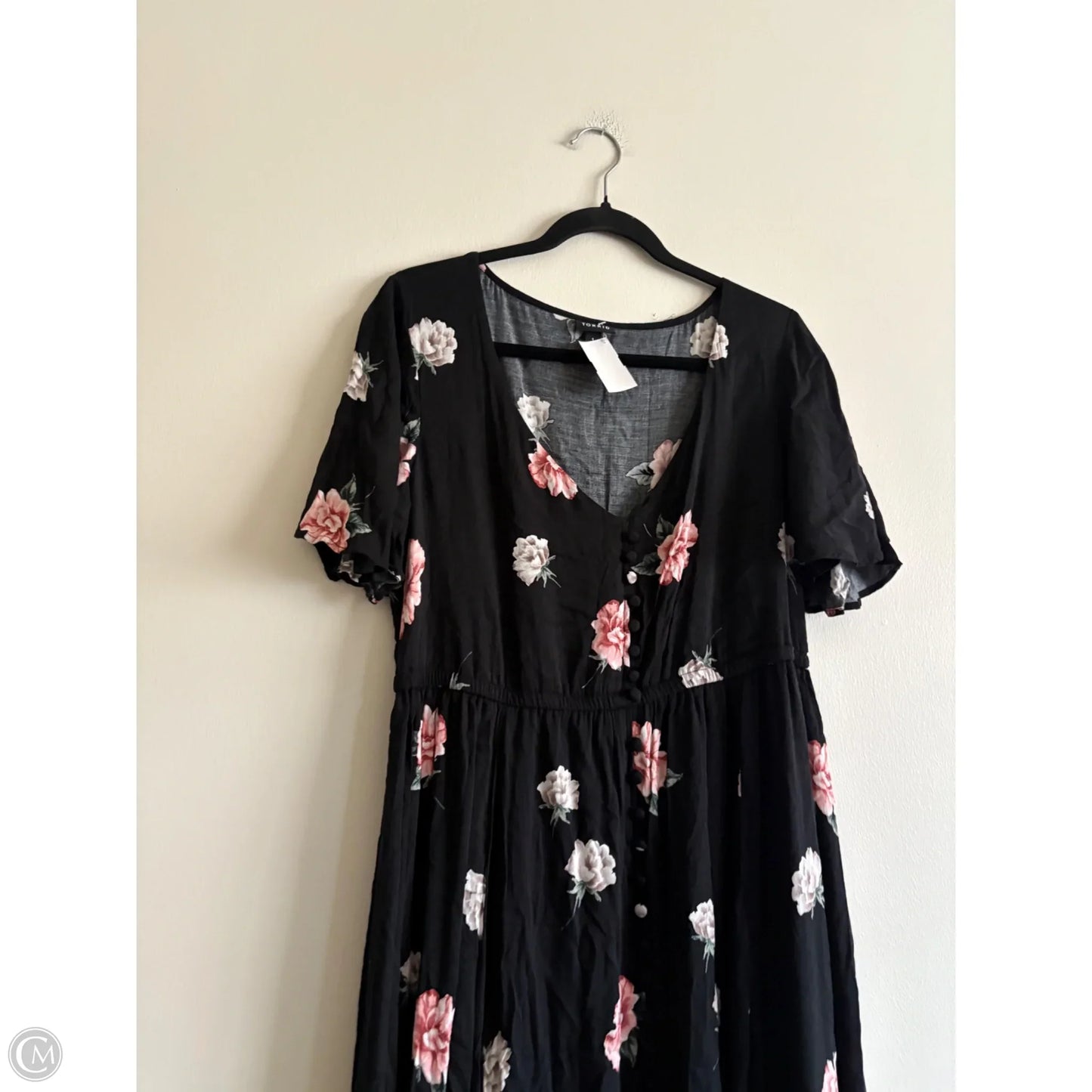 Dress Casual Maxi By Torrid In Black, Size: 1x