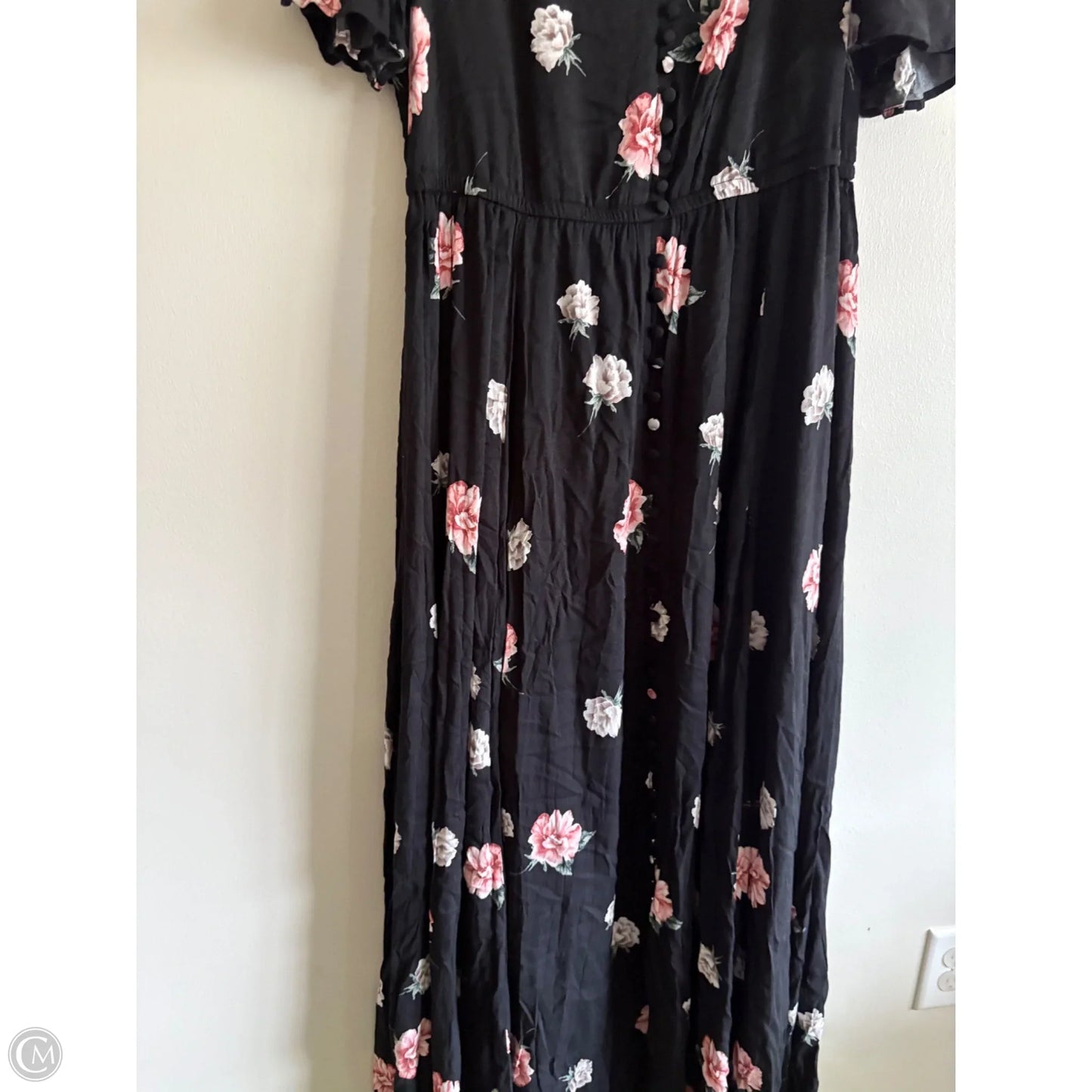 Dress Casual Maxi By Torrid In Black, Size: 1x