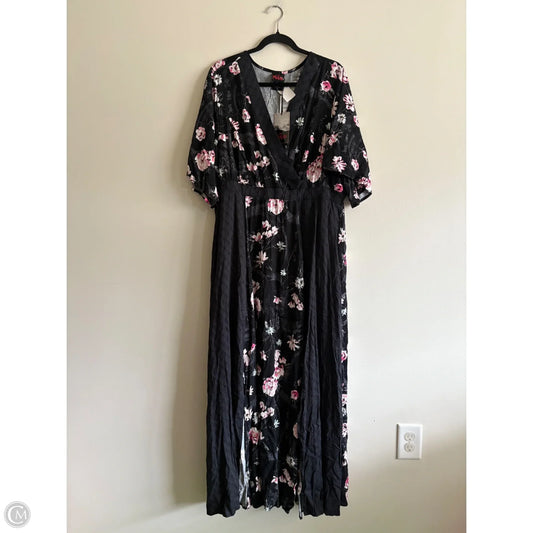 Dress Casual Maxi By Torrid In Black, Size: 2x