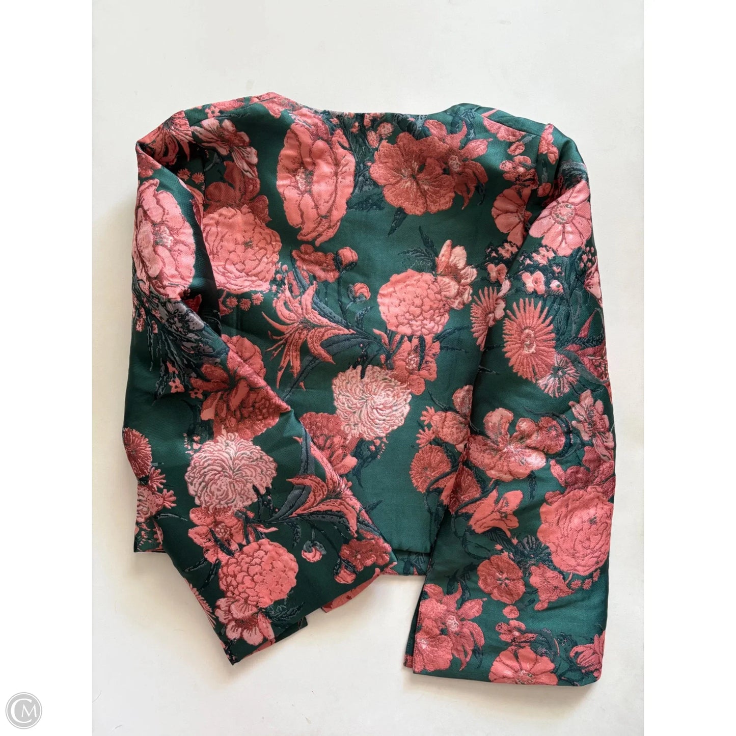 Blazer By Abbey Glass In Floral Print, Size: Xs