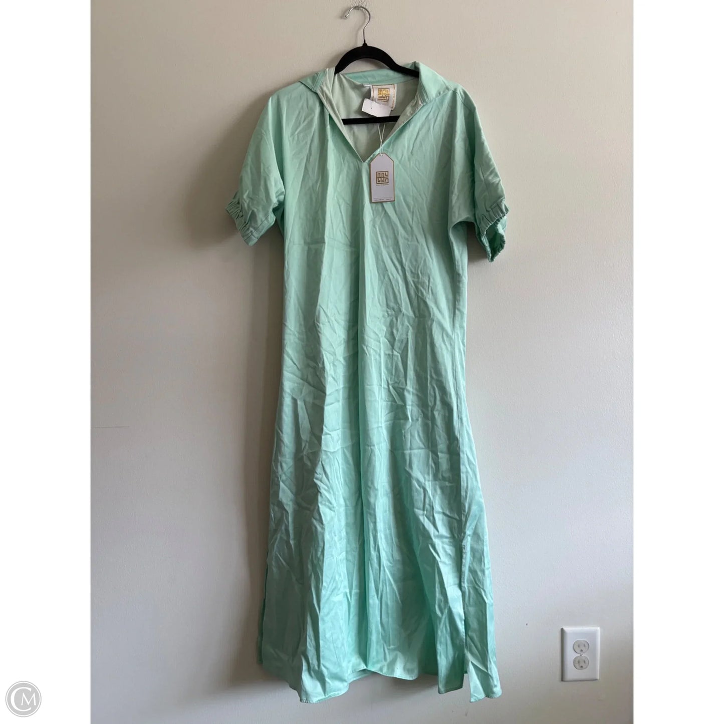 Dress Casual Maxi By Emily In Green, Size: Xs