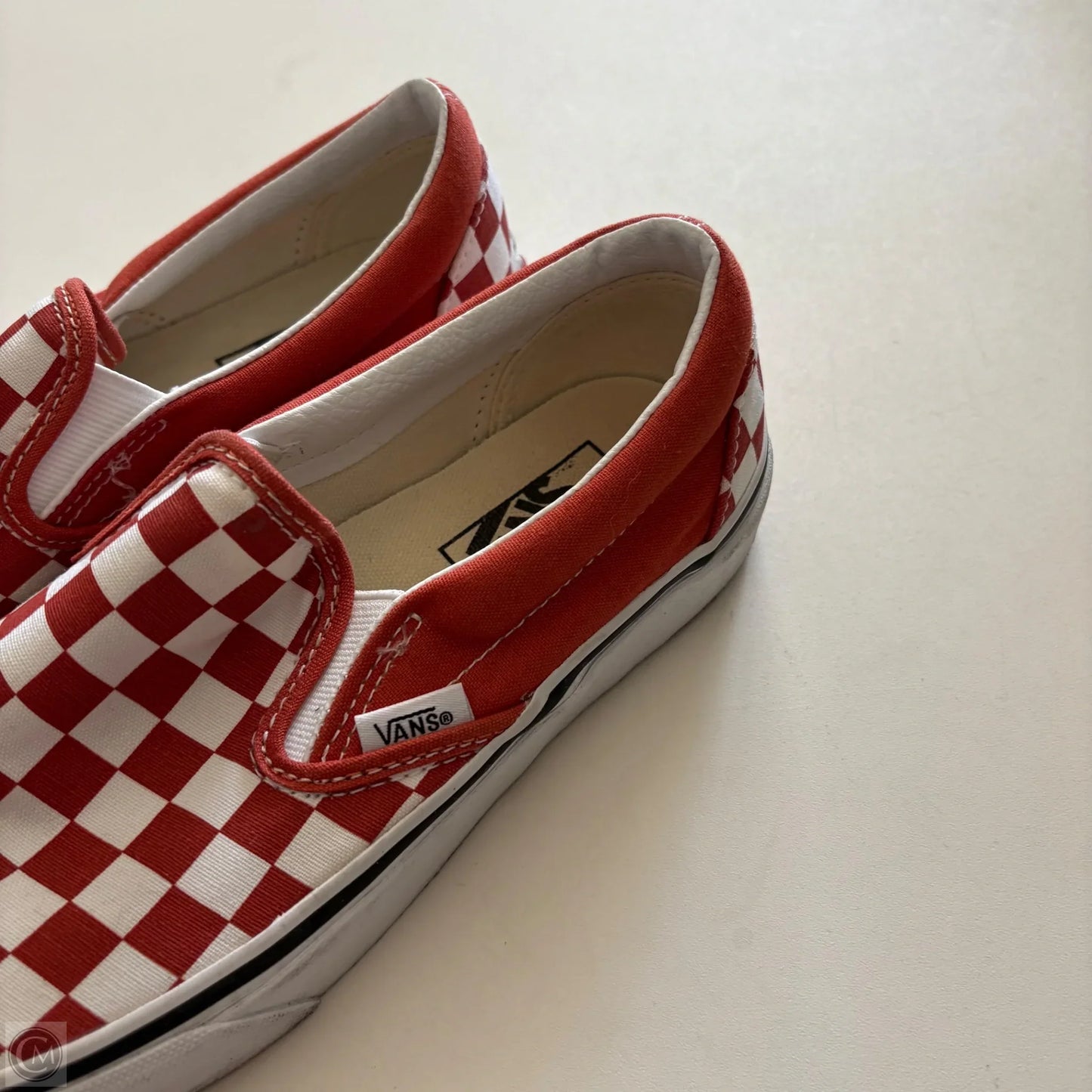Shoes Flats By Vans In Orange, Size: 7.5