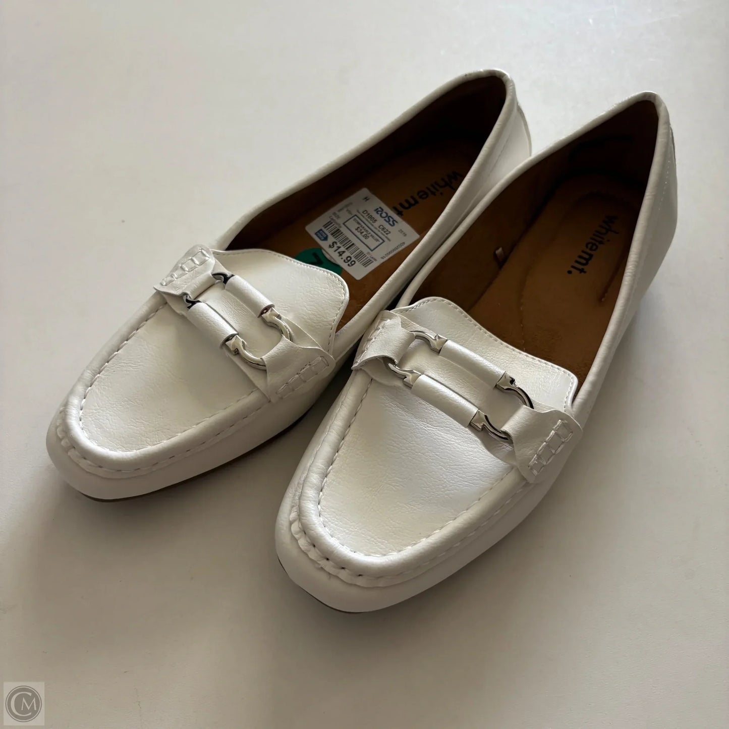 Shoes Flats By White Mountain In White, Size: 7.5