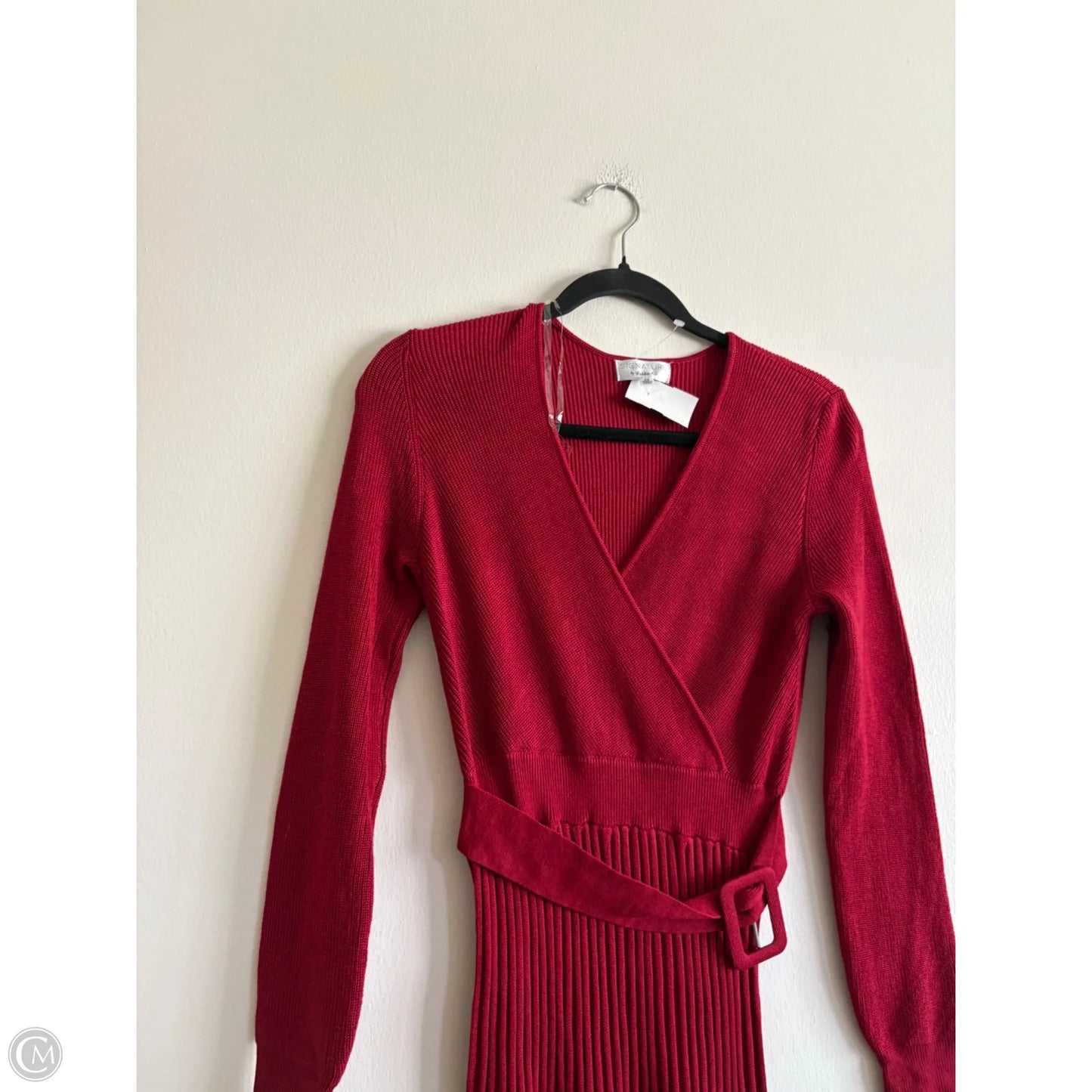 Dress Work By Signature By Robbie Bee In Red, Size: Sp