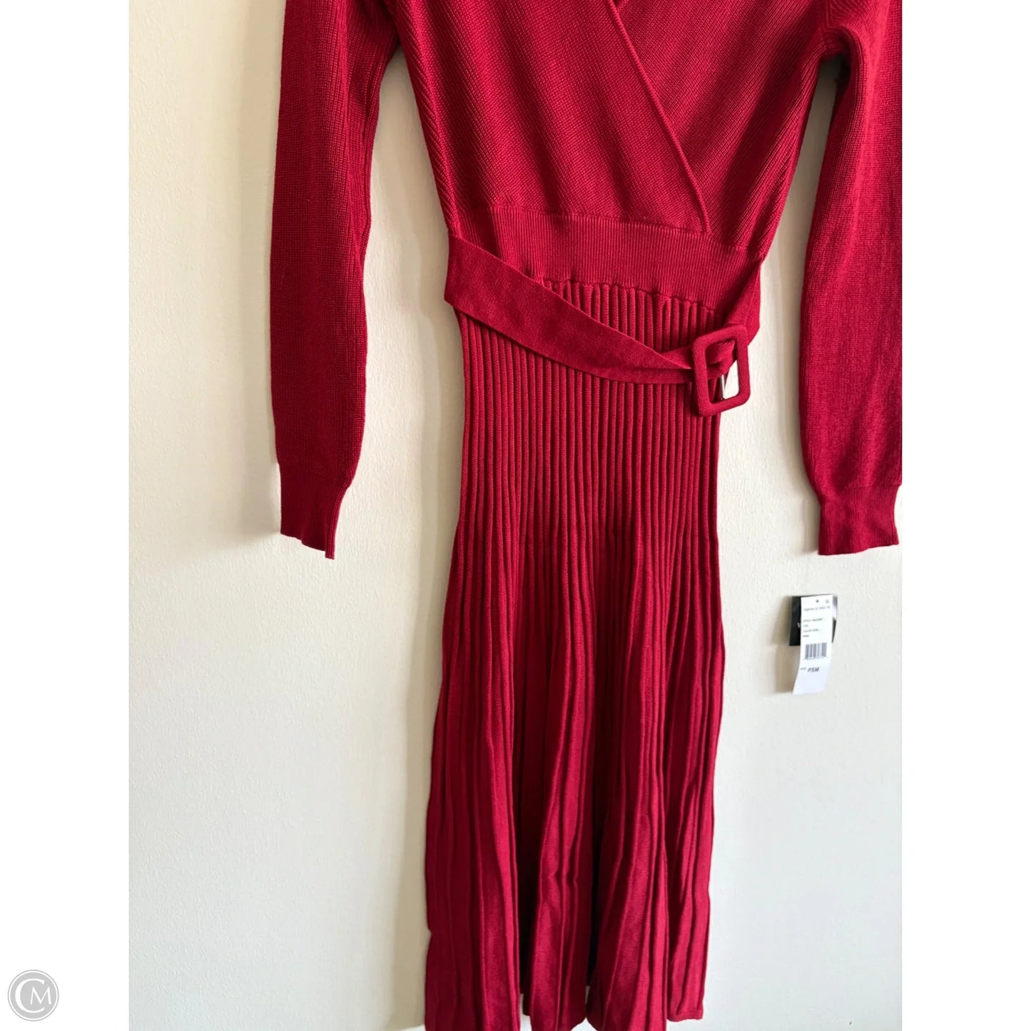 Dress Work By Signature By Robbie Bee In Red, Size: Sp