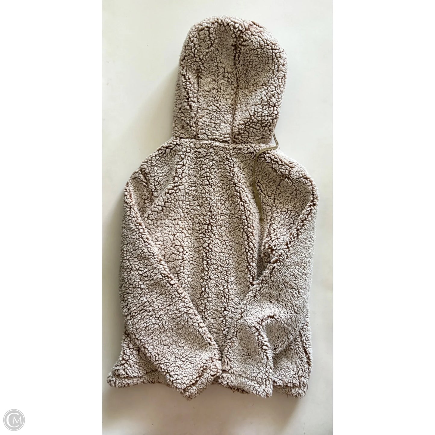 Coat Faux Fur & Sherpa By jordannen In Cream, Size: L