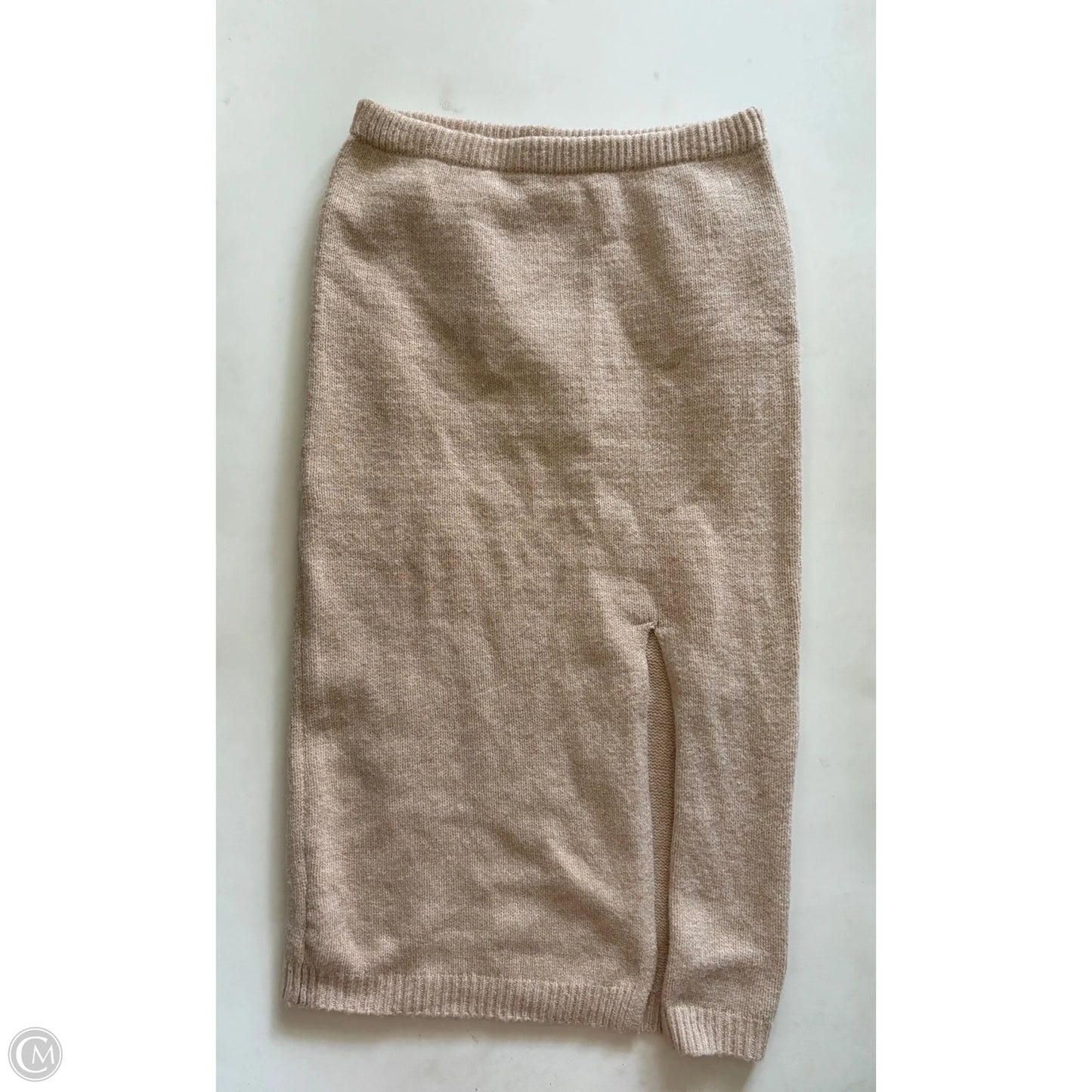 Skirt Maxi By Happily Grey In Tan, Size: L
