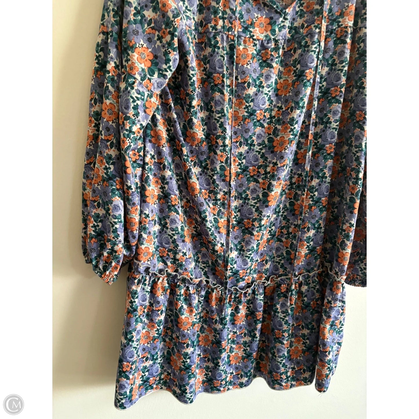 Dress Casual Midi By Kirundo In Floral Print, Size: Xl
