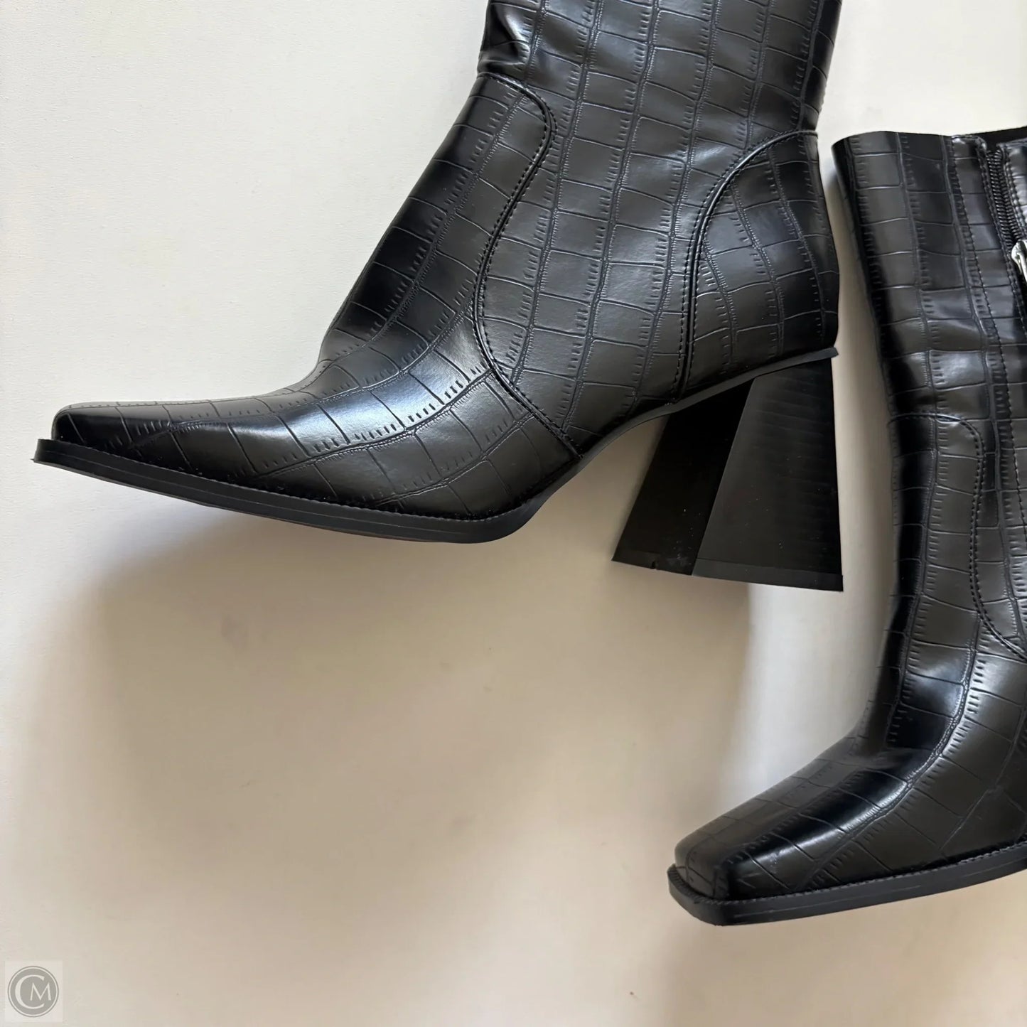 Boots Ankle Heels By Princess Polly In Black, Size: 9