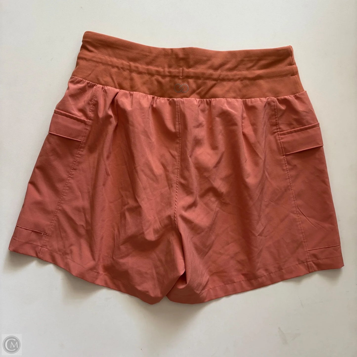 Athletic Shorts By Calia In Orange, Size: S